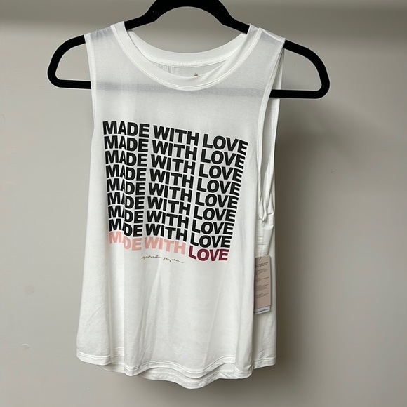 Spiritual gangster love active muscle tank white - Picture 1 of 2